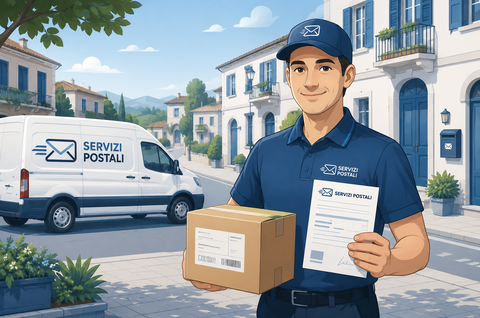 Servizi postali e spedizioni - Marchio ufficio postale